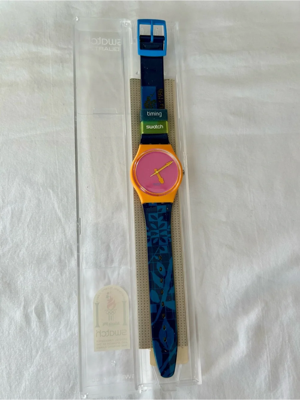 Swatch watch Unisex official 1996 Atlanta Olympics NIB